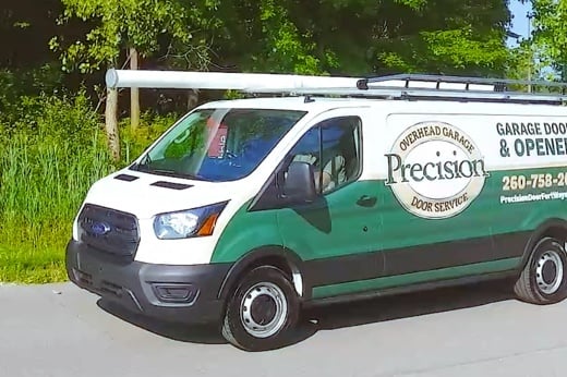 Precision Garage Door Service Vehicle
