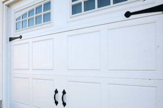 White Garage Door