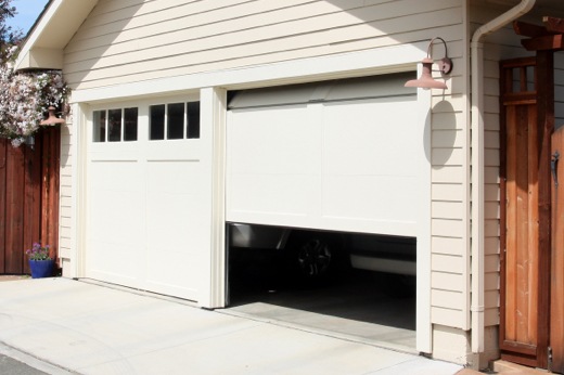 Garage Door opening from outside