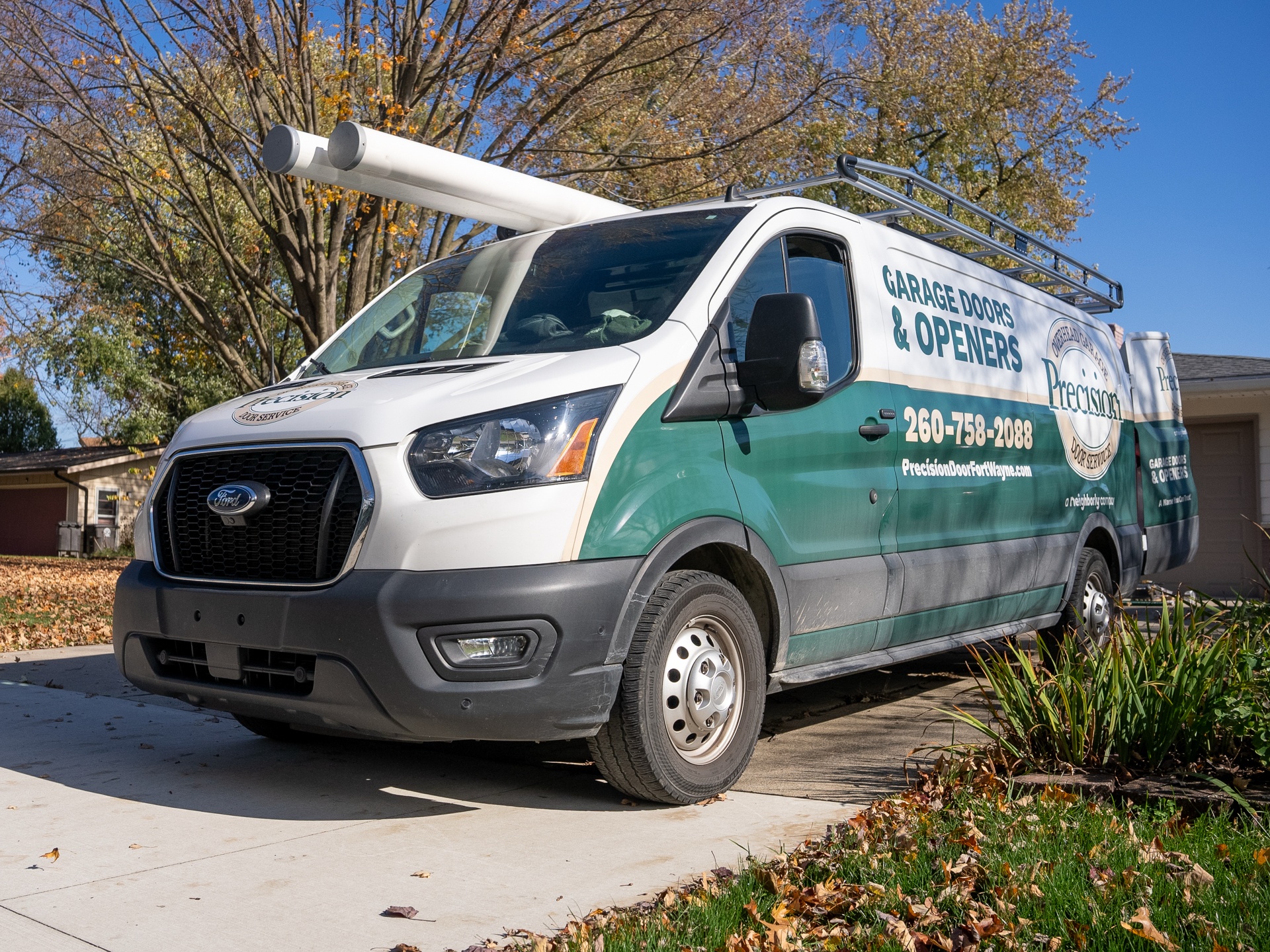 Precision Garage Door Service Vehicle