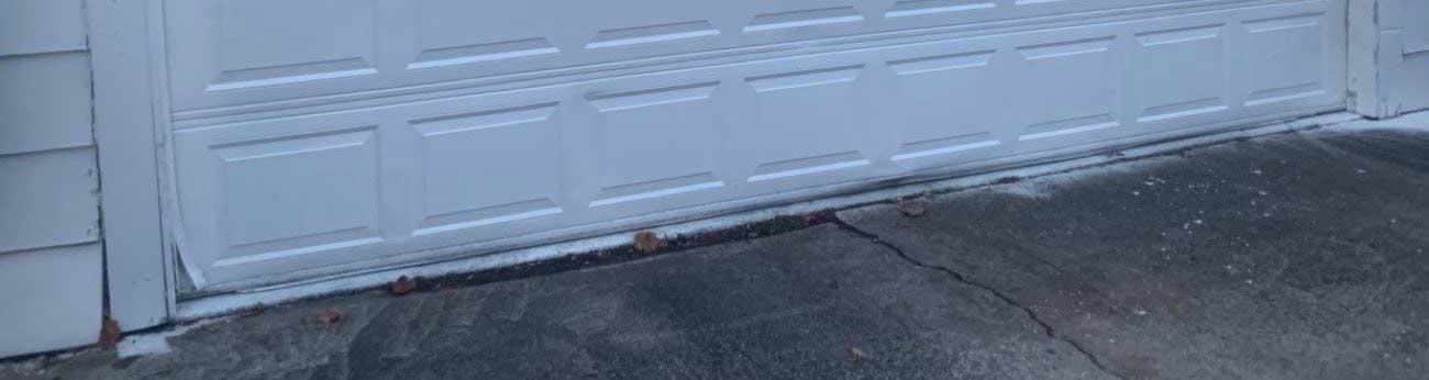 Deteriorated Garage Door