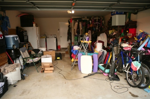 Garage Door Organization