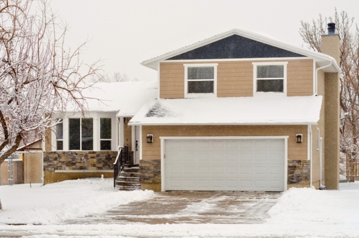 House During the Winter